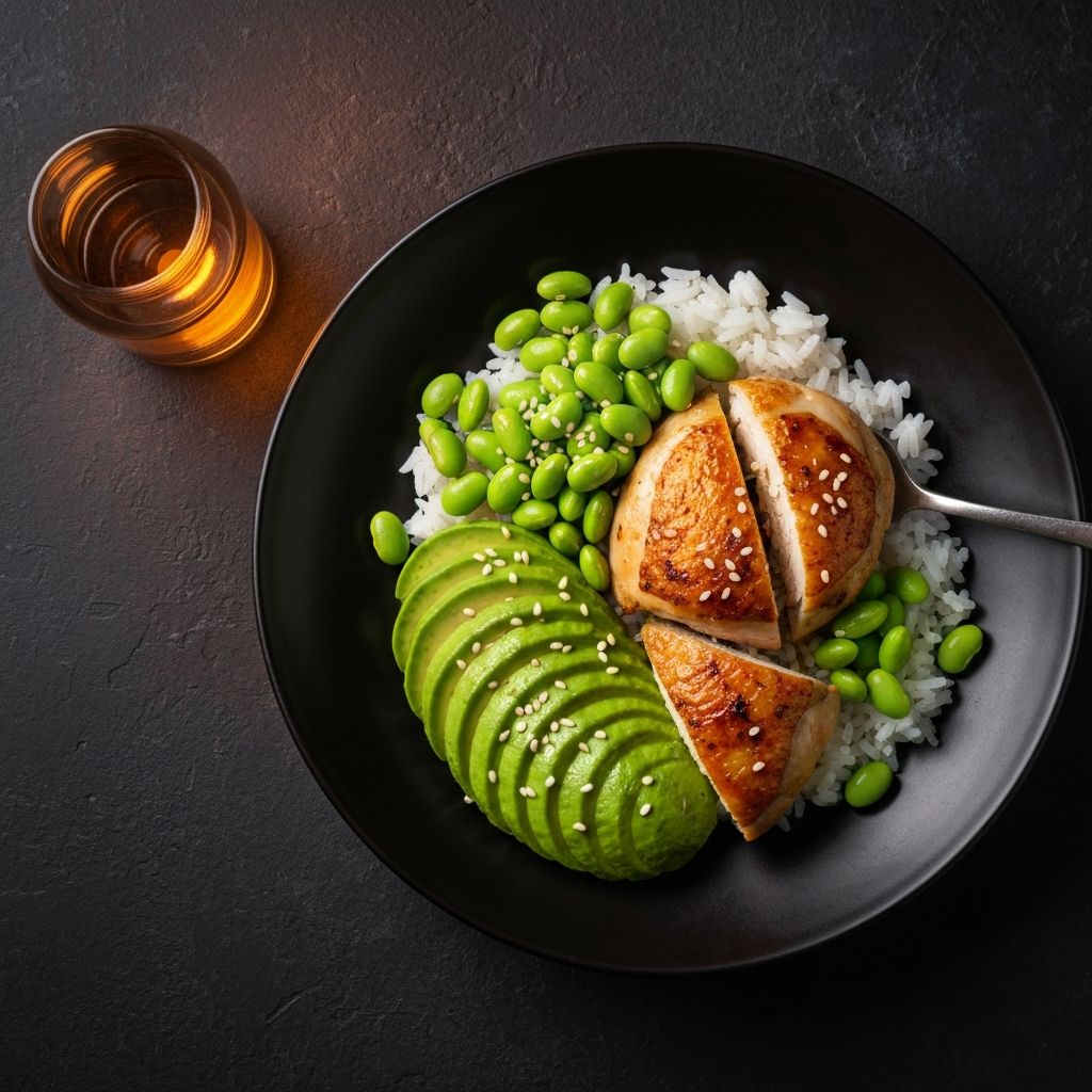 Kyckling bowl med avokado